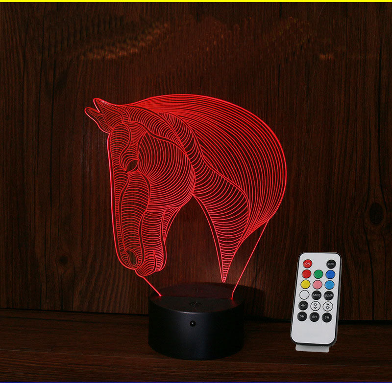 Horse Head LED Night Light