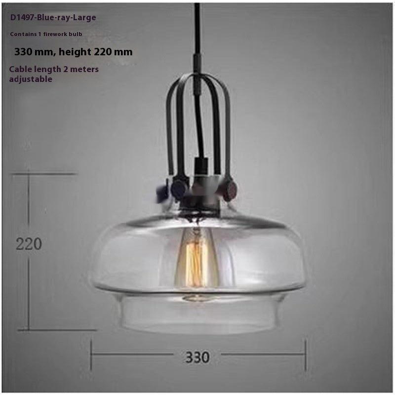 8a8fd57d5df8f2193263f9ef97893472Retro Industrial Glass Chandelier
