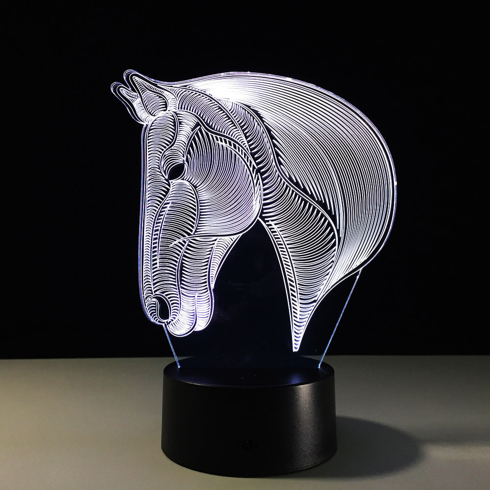 Horse Head LED Night Light