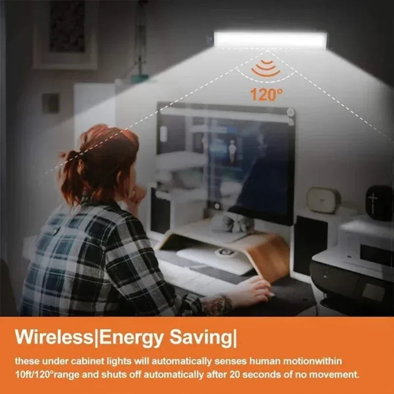 LED Motion Sensor Under Cabinet Light