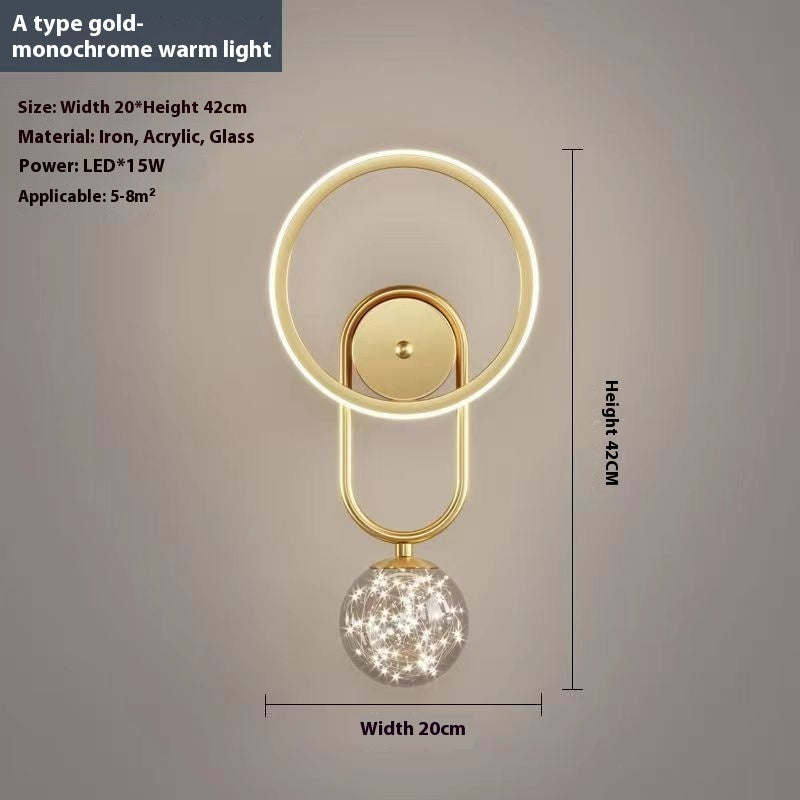 Modern LED Bedside Wall Lamp