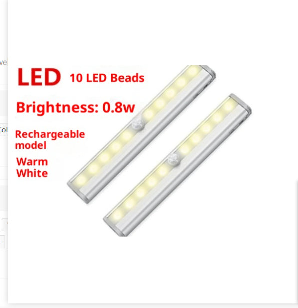 LED Human Body Motion Sensor Closet Light