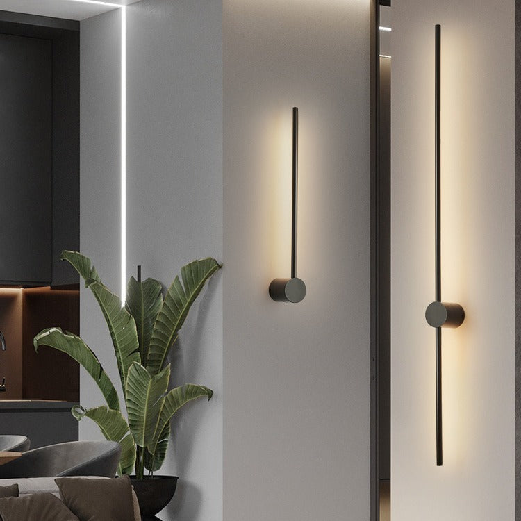 Rotatable LED Strip Wall Lamp for Modern Living Room