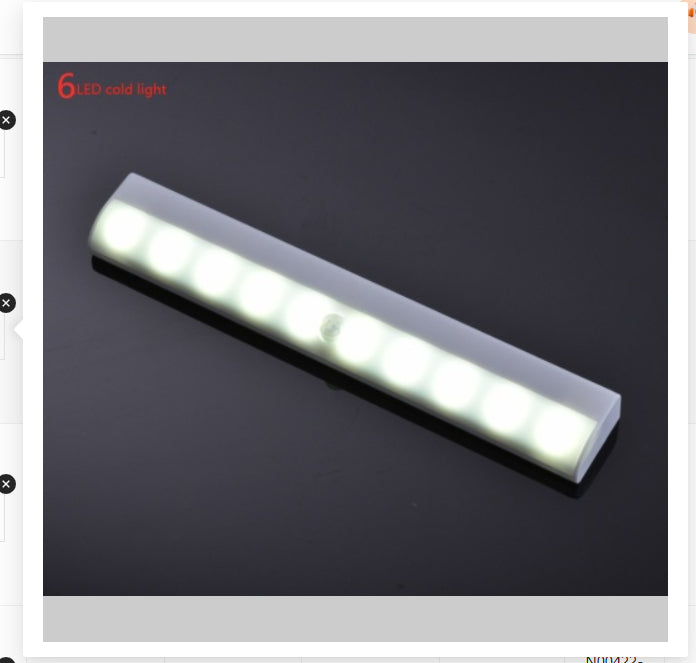 LED Human Body Motion Sensor Closet Light