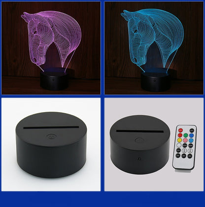 Horse Head LED Night Light