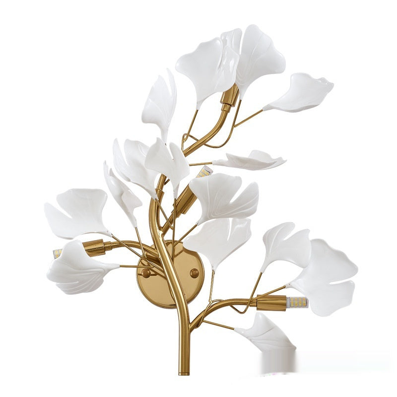 Ginkgo Leaf LED Wall Lamp
