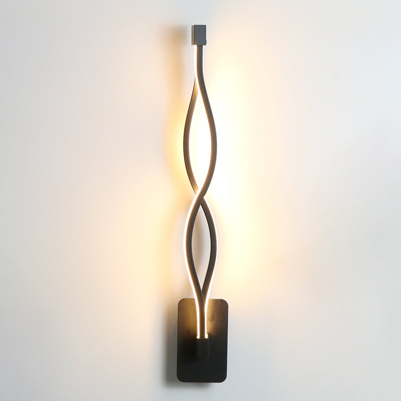LED Aluminum Wave Wall Light