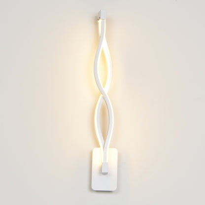 LED Aluminum Wave Wall Light