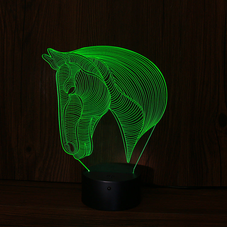 Horse Head LED Night Light