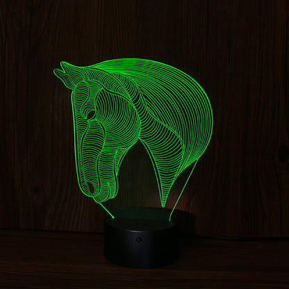 Horse Head LED Night Light