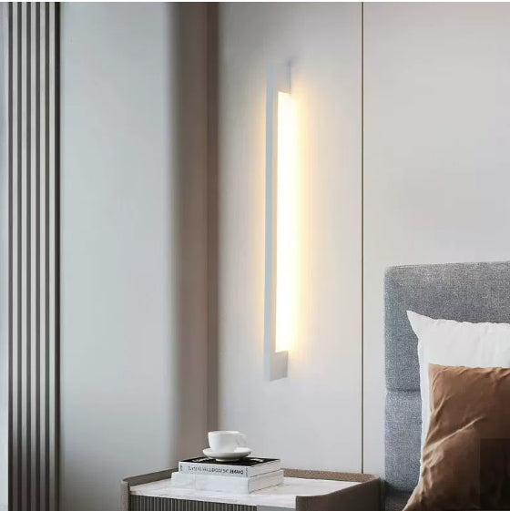 Modern Minimalist Wall Sconce for Bedroom Headboard Wall