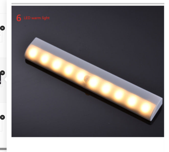 LED Human Body Motion Sensor Closet Light