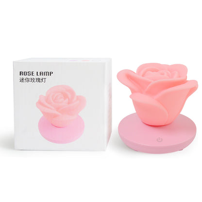 Rose Shaped LED Touch Night Light