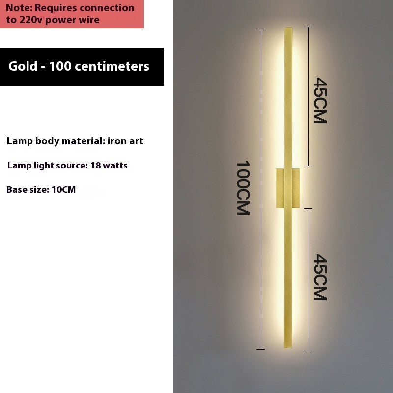 Minimalist Wall Lamp Light Bar