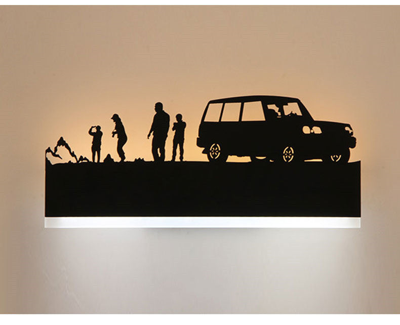Nordic LED Acrylic Wall Light