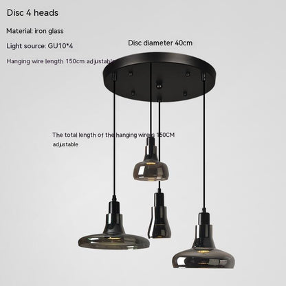 Creative Glass LED Chandelier