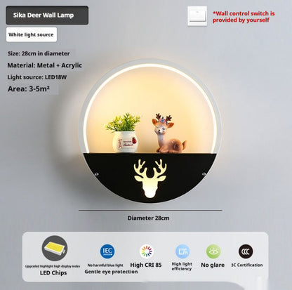 Modern Minimalist LED Bedside Wall Light