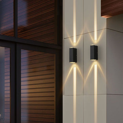 Waterproof Double Headed Outdoor Wall Lamp