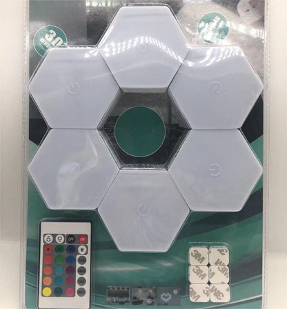 Hexagon Quantum LED Wall Lamp