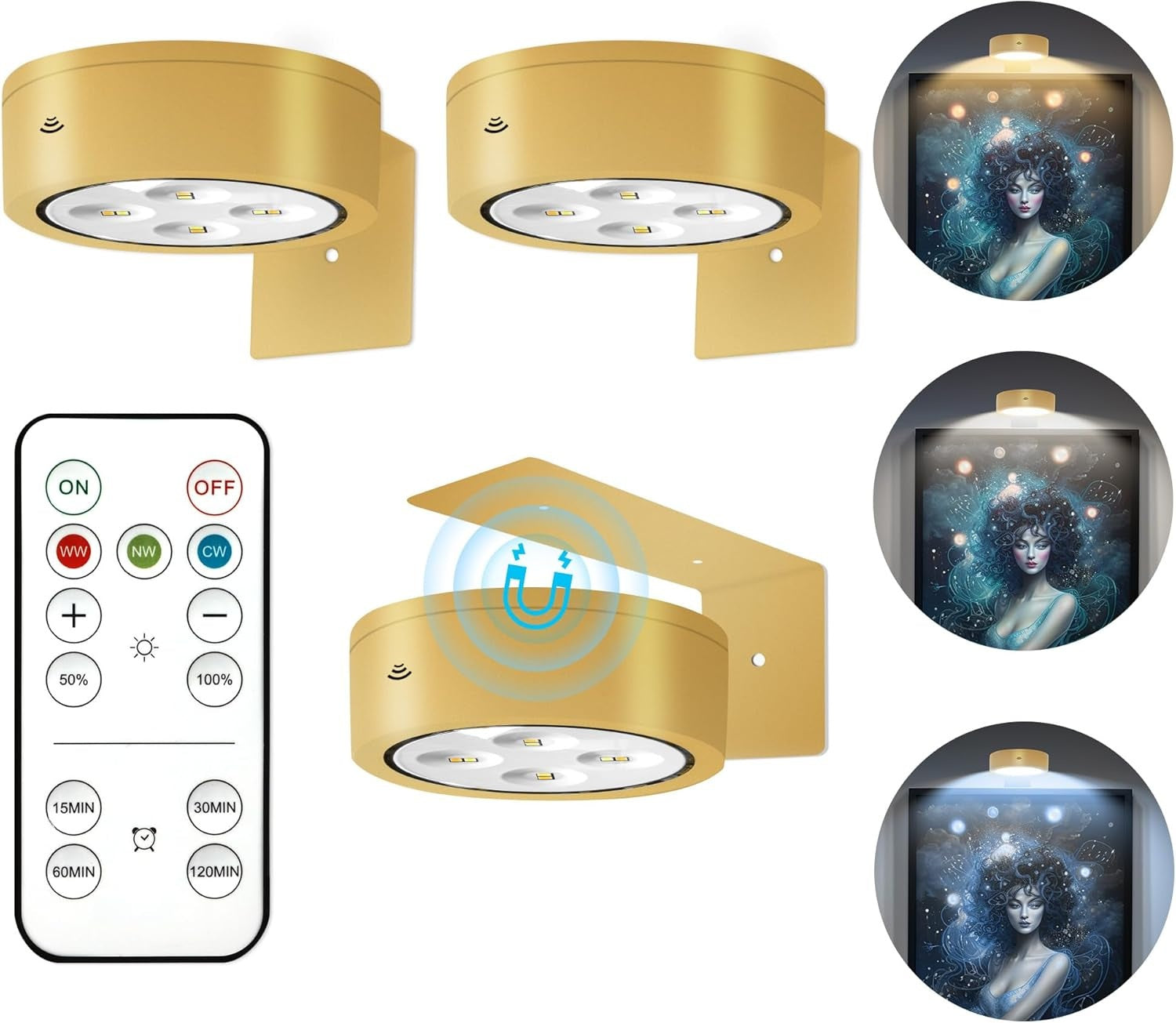 RGB Rechargeable Wardrobe Night Light