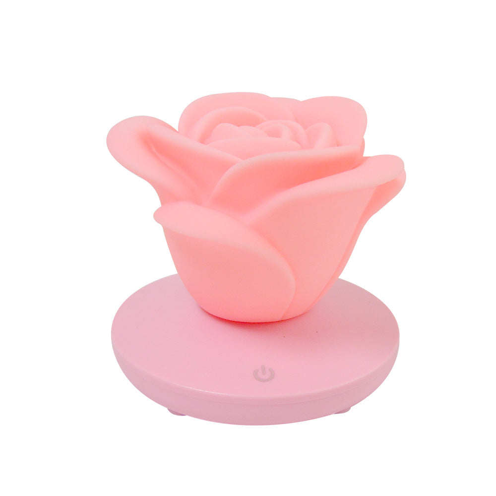 Rose Shaped LED Touch Night Light