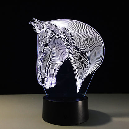 Horse Head LED Night Light