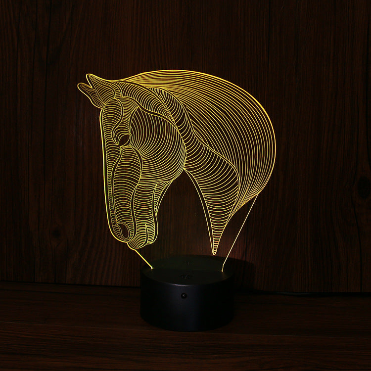 Horse Head LED Night Light