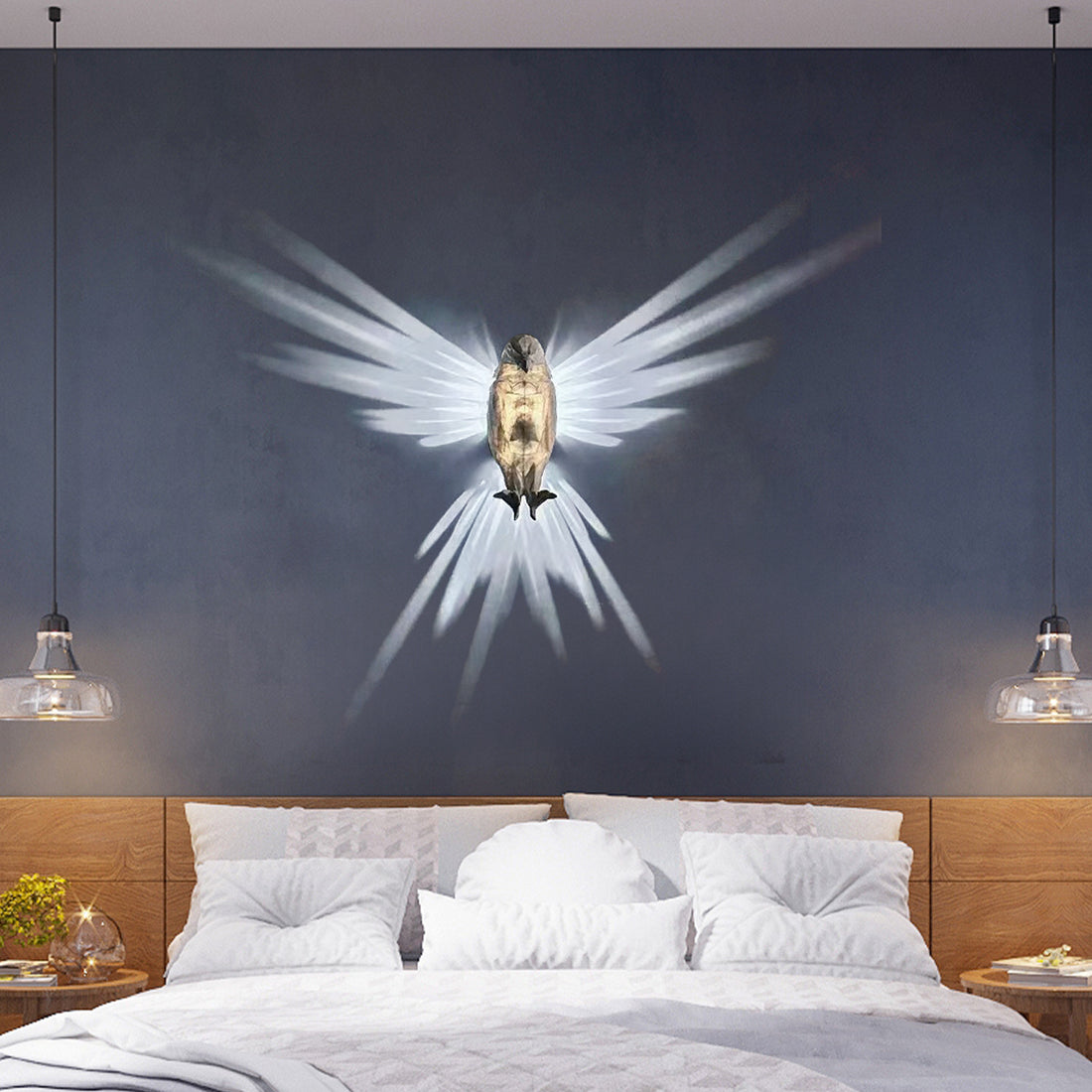 3D Owl Eagle LED Night Light | Decorative Wall Lamp