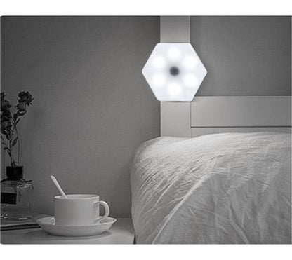 Hexagon Quantum LED Wall Lamp