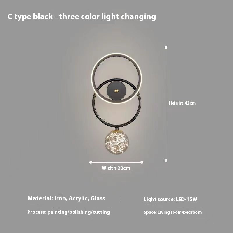 Modern LED Bedside Wall Lamp