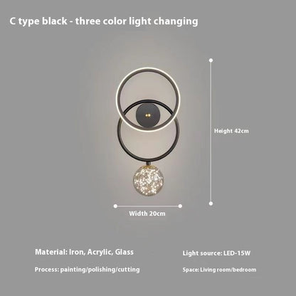 Modern LED Bedside Wall Lamp
