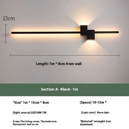 Modern LED Line Wall Lamp