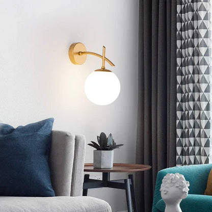 LED Bedroom Bedside Wall Lamp